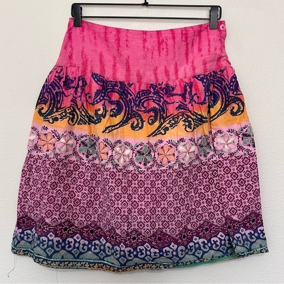 Colorful Bohemian Women's Skirt - Picture 1 of 7